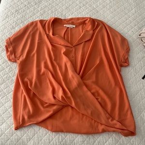 All in Favor orange top